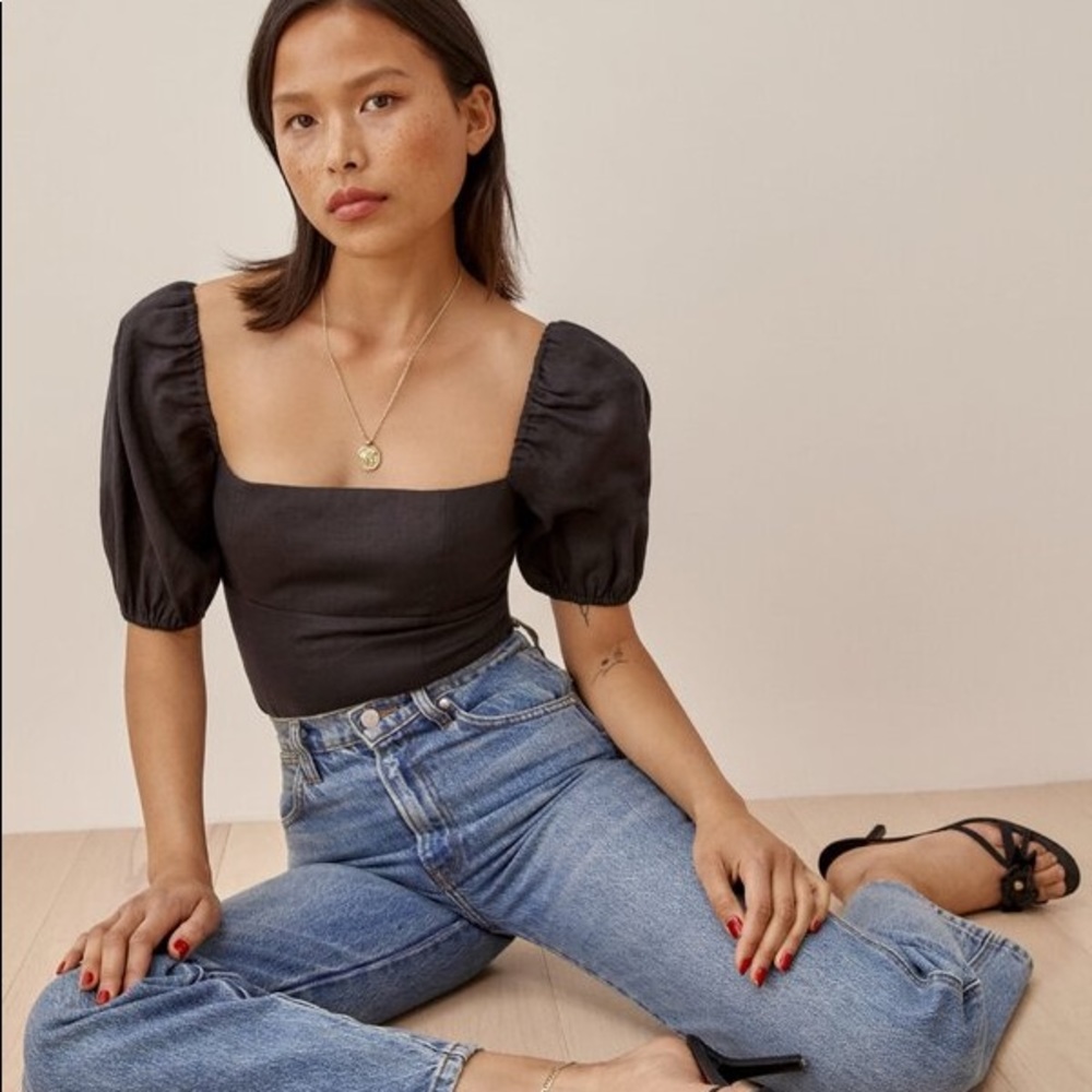 Reformation Arancini Top